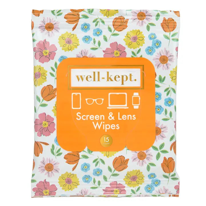 Well-Kept Spring Break Screen & Lens Wipes