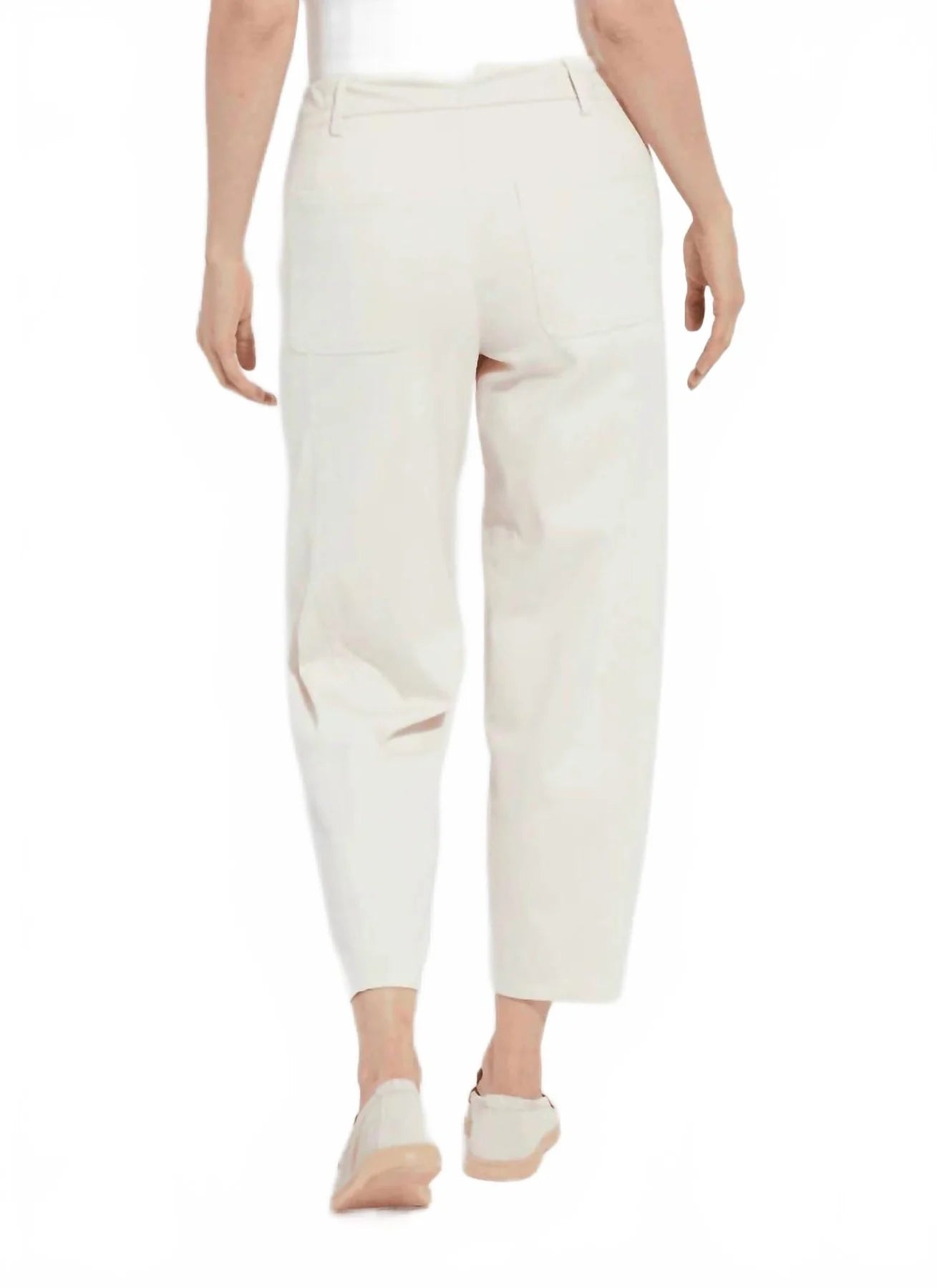 Lysse Anelise Barrel Trouser -Oat