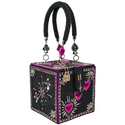 Game Night Top Handle Dice Handbag