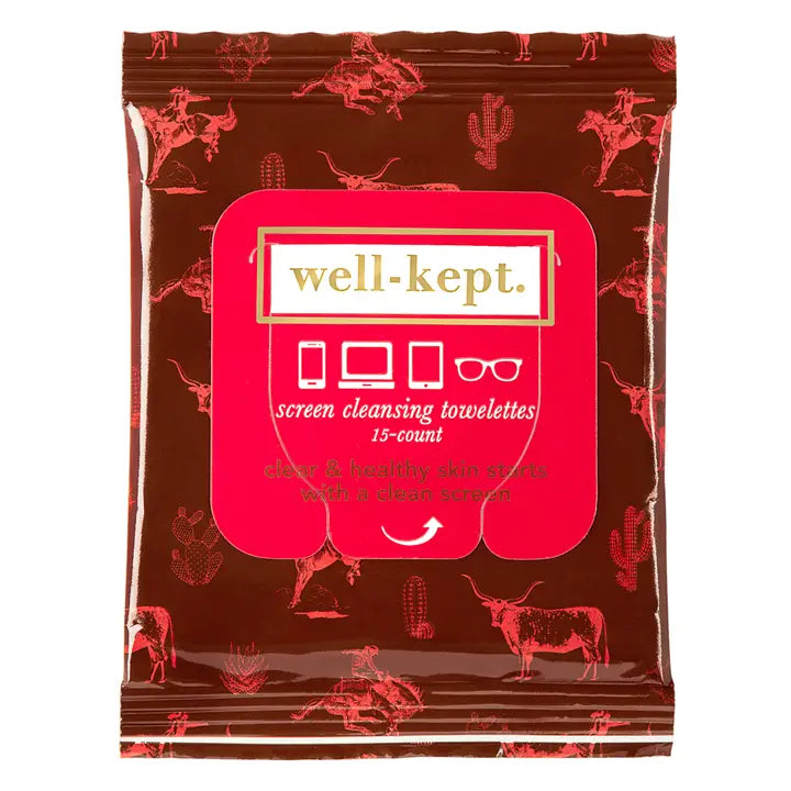 Well-Kept Texas Hold'em Screen * Lens Wipes