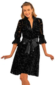 Outta Sight Tunic Dress-Luxe Leaf Velvet