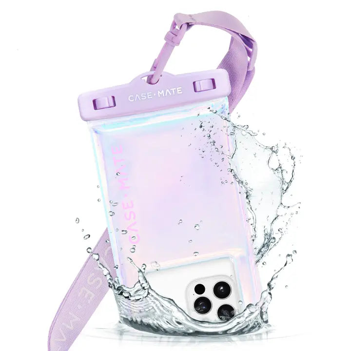 Case Mate Waterproof Floating Phone Pouch -Iridescent