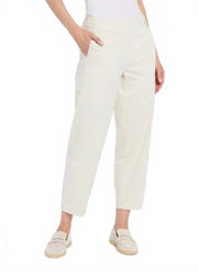 Lysse Anelise Barrel Trouser -Oat