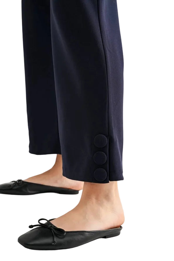 JOH Kurtis Knit Ankle Lounge Pant -Navy