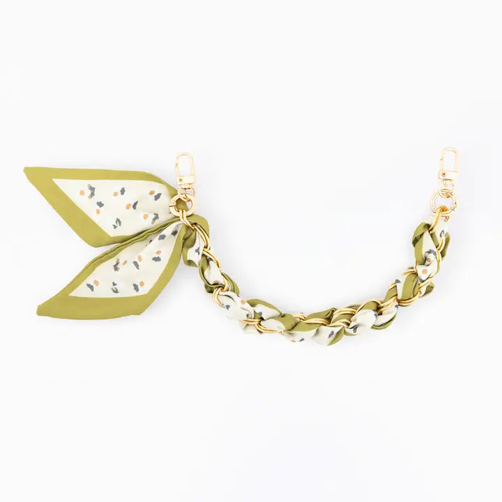 Michelle McDowell Scarf Bag Charm-Selene Olive
