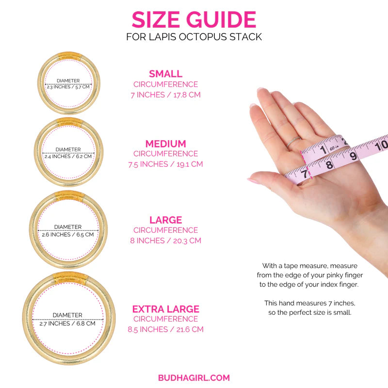 BuDhaGirl Etoile Tzubbie All Weather Bangle -Medium