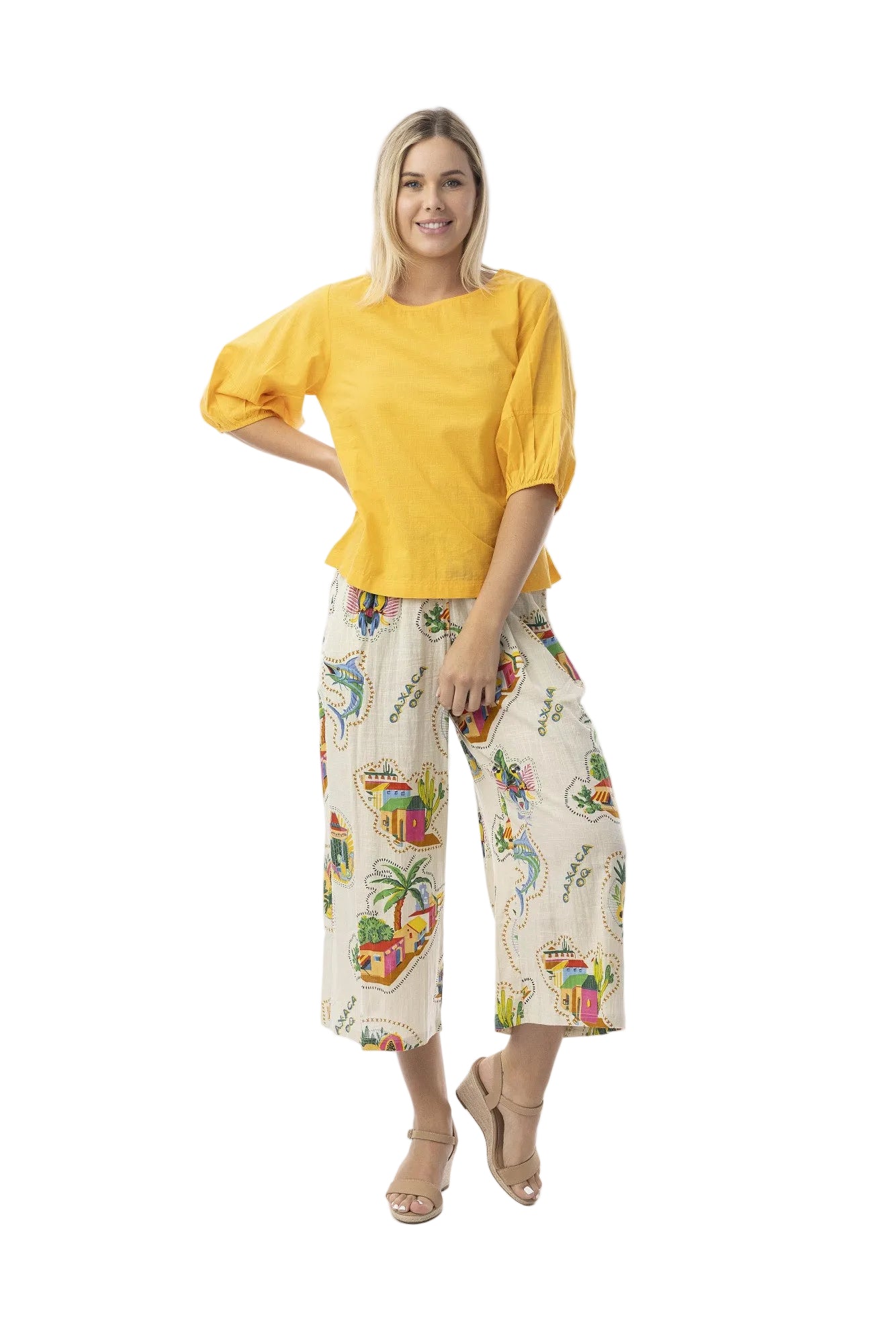 Orientique Guatemala Print Pant