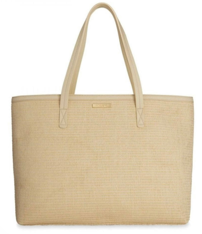 Callie Large Tote Beach Bag-Natural