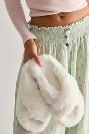 Free People Counting Sheep Slippers-Snow