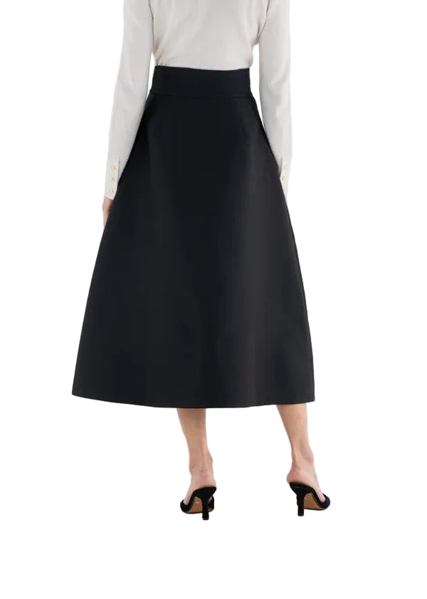 Emily McCarthy Sable Skirt-Black Tie
