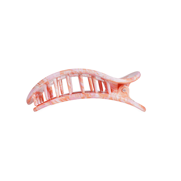 Teleties Just Keep Swimming Medium Flat Round Hair Clip
