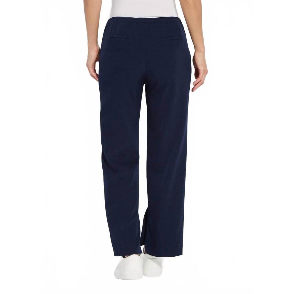 Lysse Genevieve Drawstring Trouser-True Navy