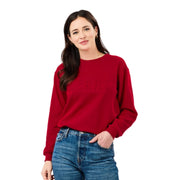 Mary Square Brooke Sweatshirt-Merry Tonal