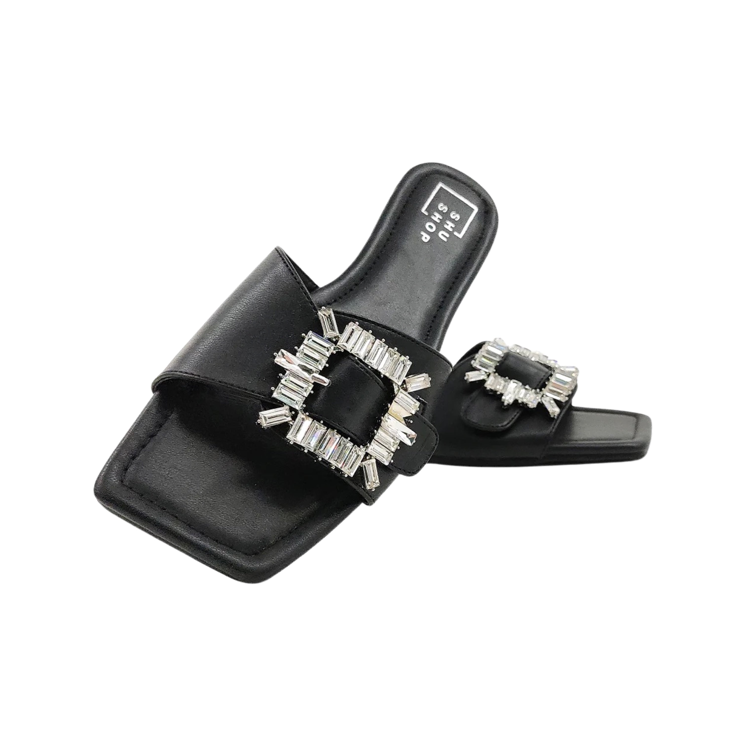 Consuelo Flat Slide Sandal