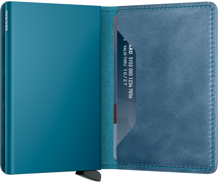 Secrid Slim Wallet - Vintage Teal