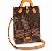 Louis Vuitton Nigo Tote Limited Edition Giant Damier and Monogram Canvas Mini