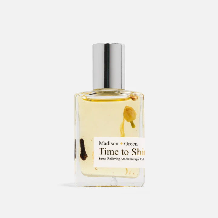 Madison Green Time to Shine Stress Relieving Aromatherapy Body Oil 15ml
