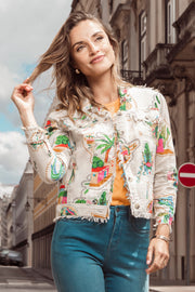 Orientique Guatemala Print Jacket