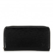 Louie Vuitton Zippy Wallet -Black Epi Elec