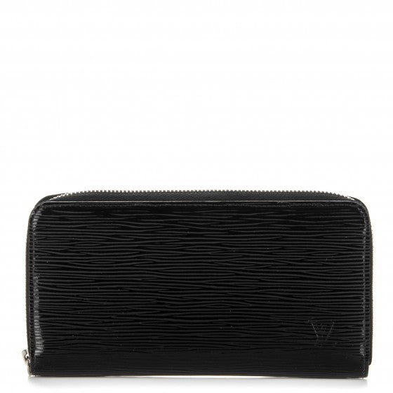 Louie Vuitton Zippy Wallet -Black Epi Elec